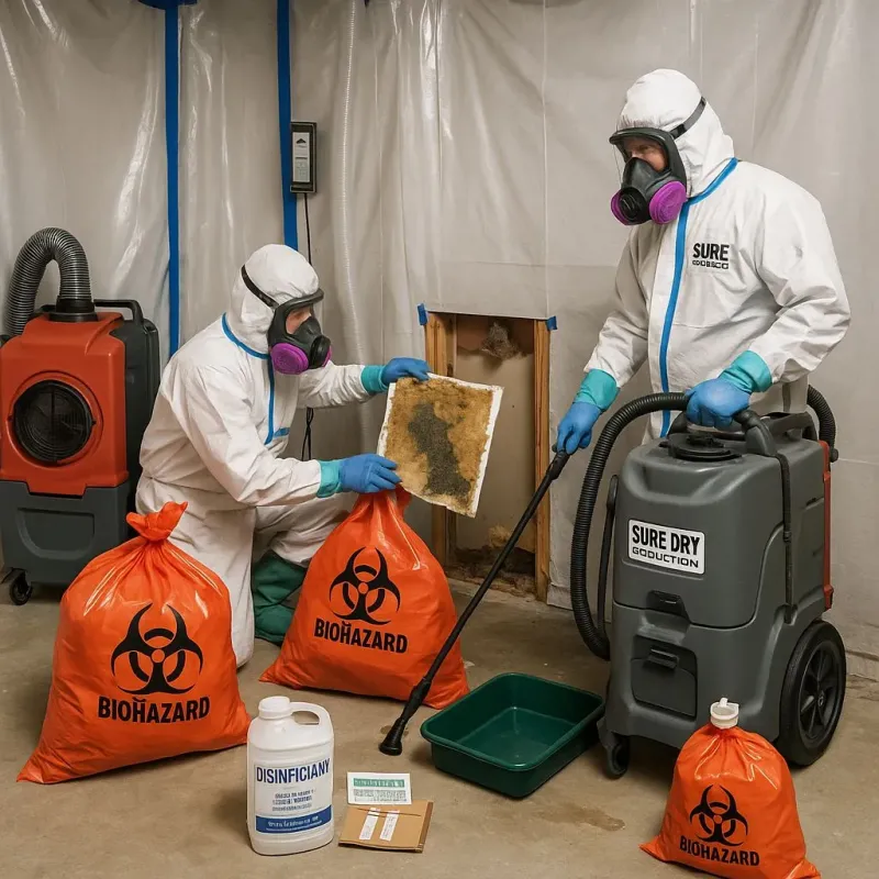 Contaminated Water Handling Protocols process in Sheridan, AR