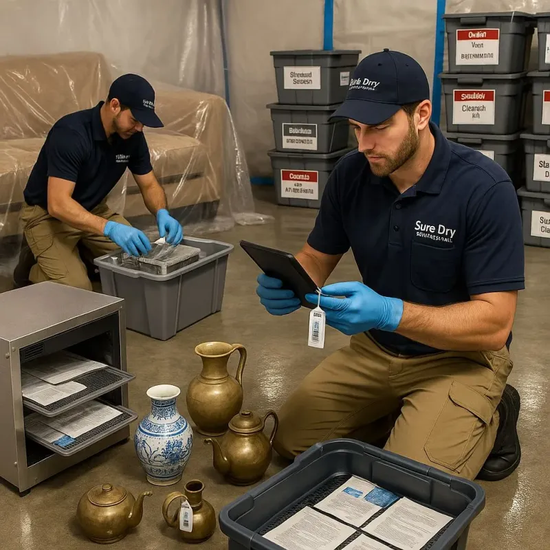 Content Protection and Restoration process in Sheridan, AR